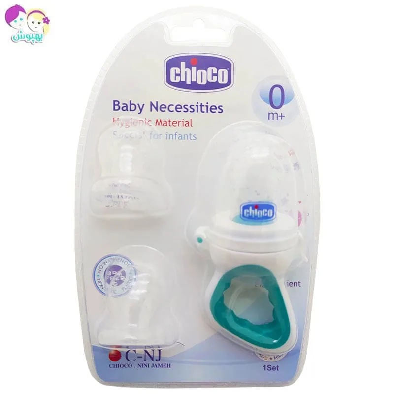 پک پستانک میوه خوری به همراه دو سری اضافه چیوکو chioco