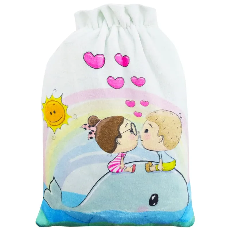 کیسه آب و کمپرس سرد و گرم طرح دختر پسر چیکو Chicoo