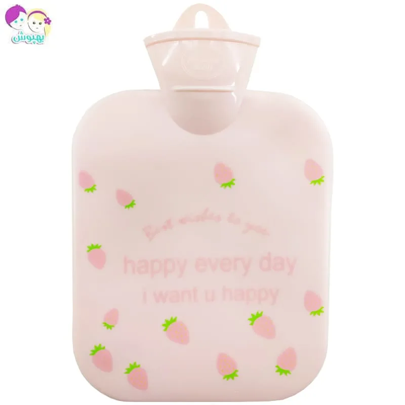 کیسه آب گرم طرح توت فرنگی Bail I You