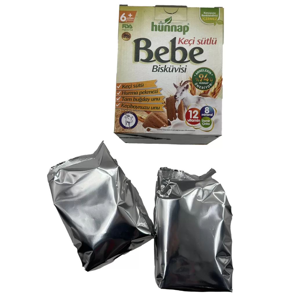 بیسکوئیت کودک با شیر بز هوناپ Hunnap