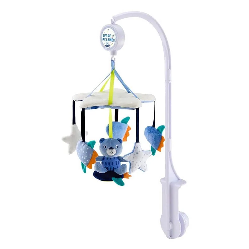 آویز تخت کودک پولیشی خرس و موشک Baby4Life