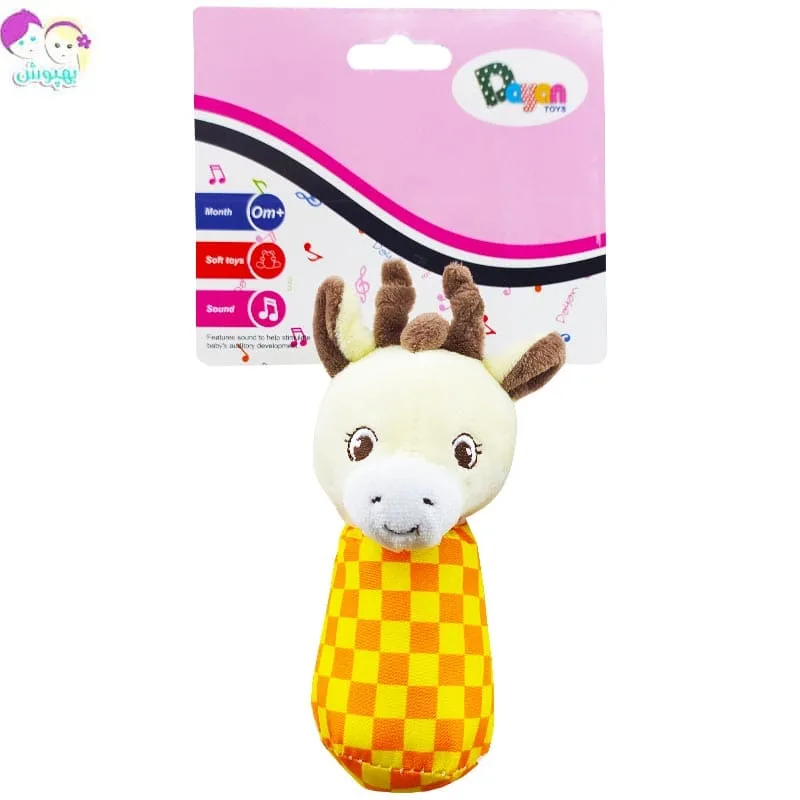 جغجغه سوسیسی طرح اسب آبی