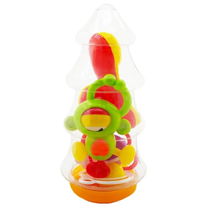 جغجغه کودک 4 عددی طرح کاج