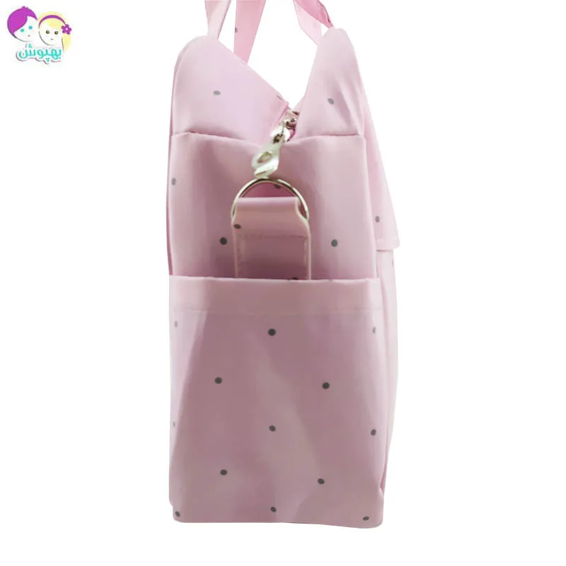 ساک لوازم کودک چرمی خالدار Bebetto