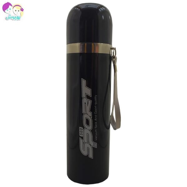 فلاسک استیل طرح گوشدار