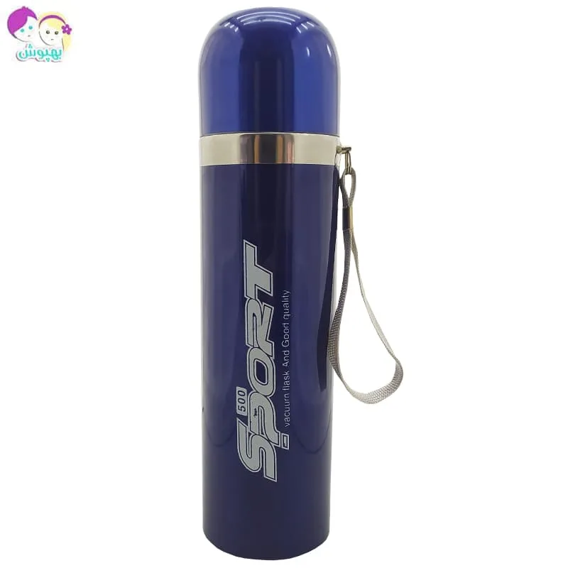 فلاسک استیل طرح گوشدار