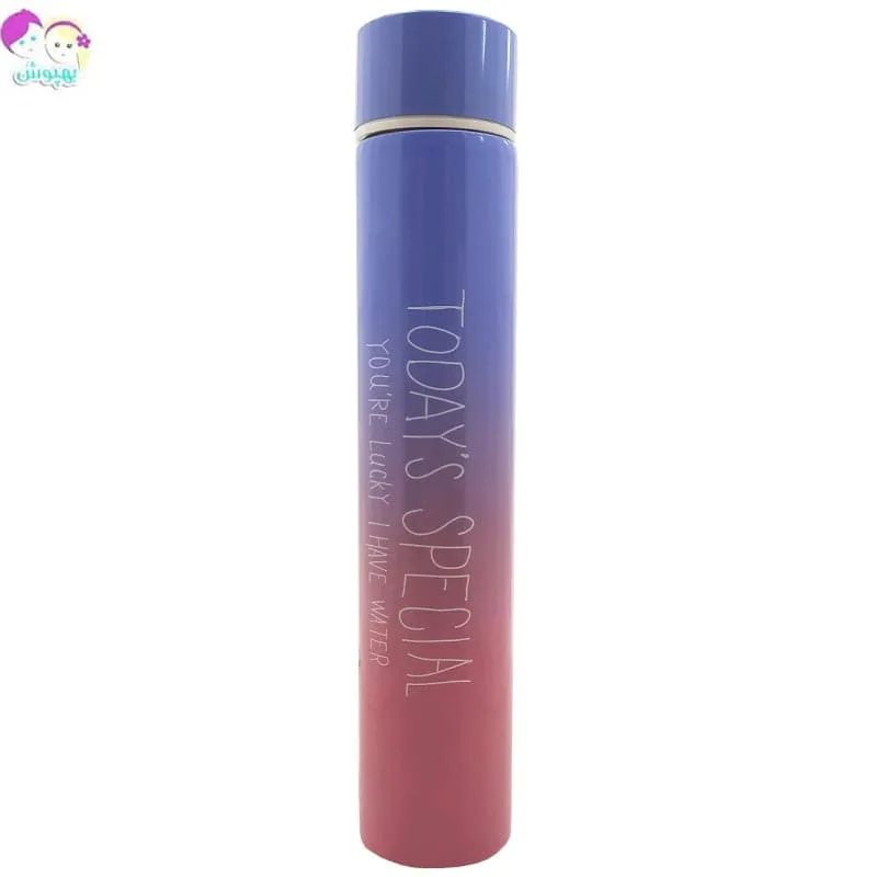 فلاسک استیل دو رنگ باریک Todays Special