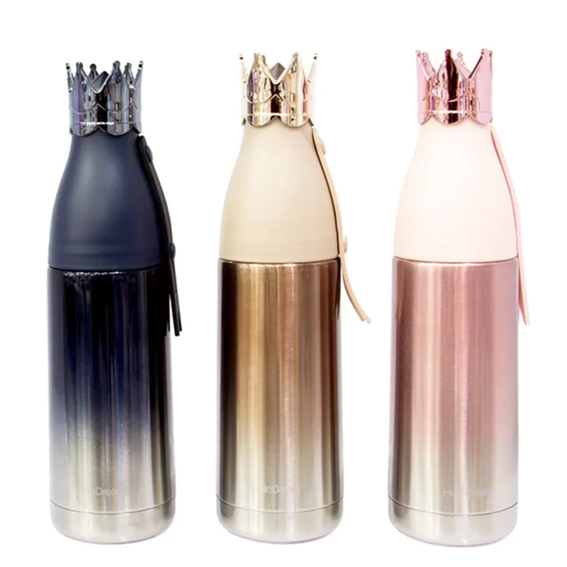 فلاسک بچگانه استیل طرح تاج