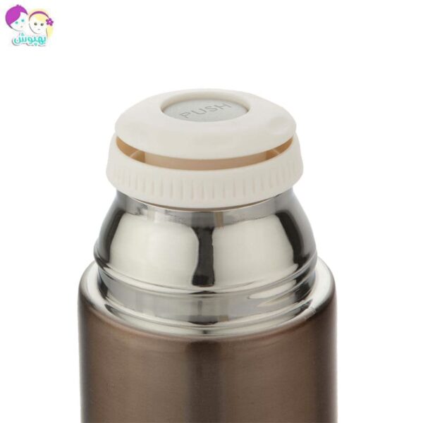 فلاسک استیل طرح گوشدار