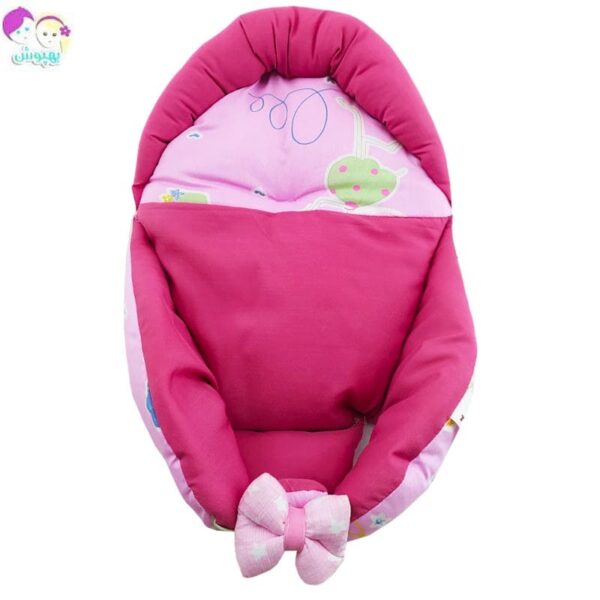 قنداق سوئیسی نوزاد طرح گنجشک و پروانه TiTi