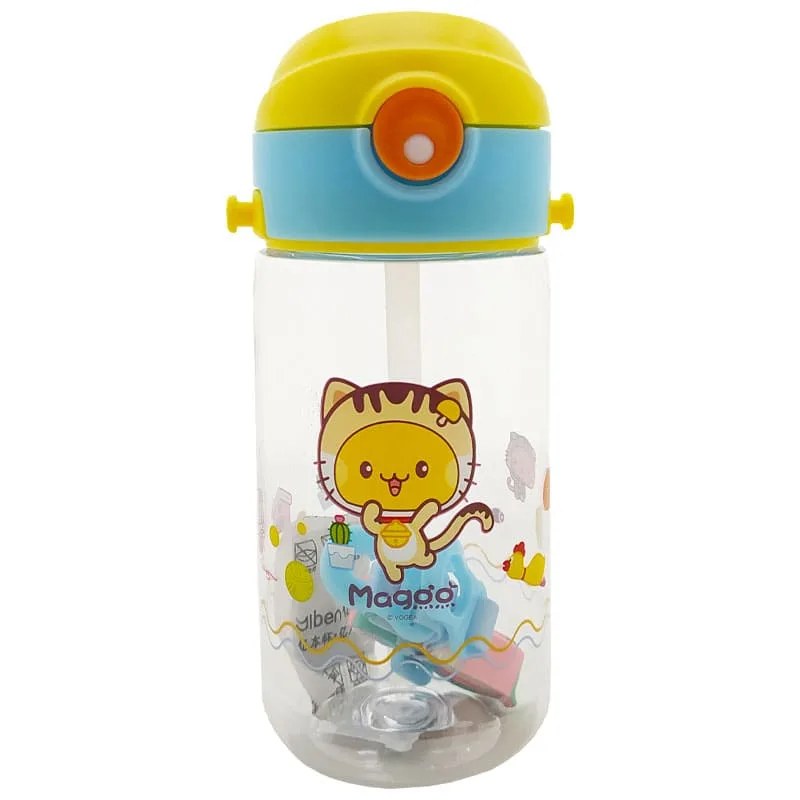 آبمیوه خوری دسته دار 380 میل طرح کارتونی Yibenz