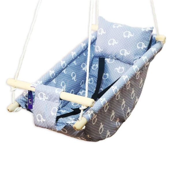 گهواره سقفی بانوج سنتی تاب شو فیل خالدار آنیا Anya