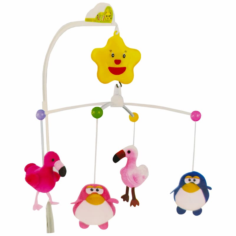 آویز تخت پولیشی پنگوئن و فلامینگو HengReng