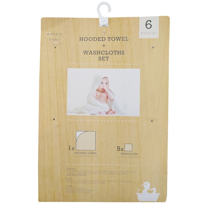 ست حوله و دستمال صورت کوسه ماهی Modern baby