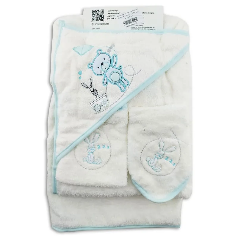 ست حوله تن پوش طرح خرس و خرگوش مادرکر Mothercare