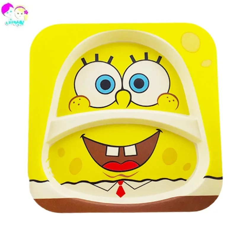 سرویس غذاخوری پنج تکه بامبو باب اسفنجی Coco