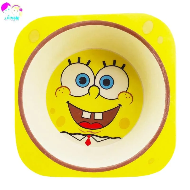 سرویس غذاخوری پنج تکه بامبو باب اسفنجی Coco