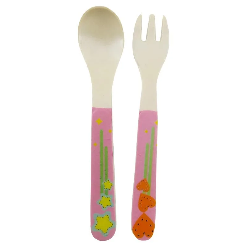 سرویس غذاخوری پنج تکه بامبو اسب تکشاخ عاشق پاپ کیک Coco