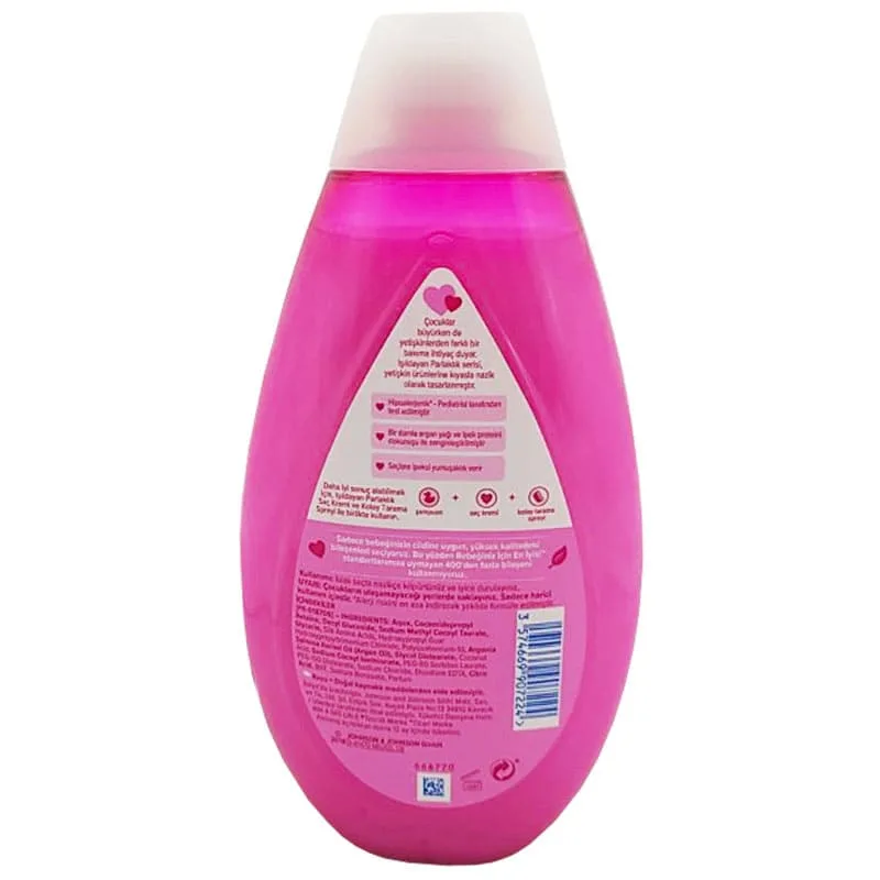 شامپو سر براق کننده 500 میل جانسون Johnsons