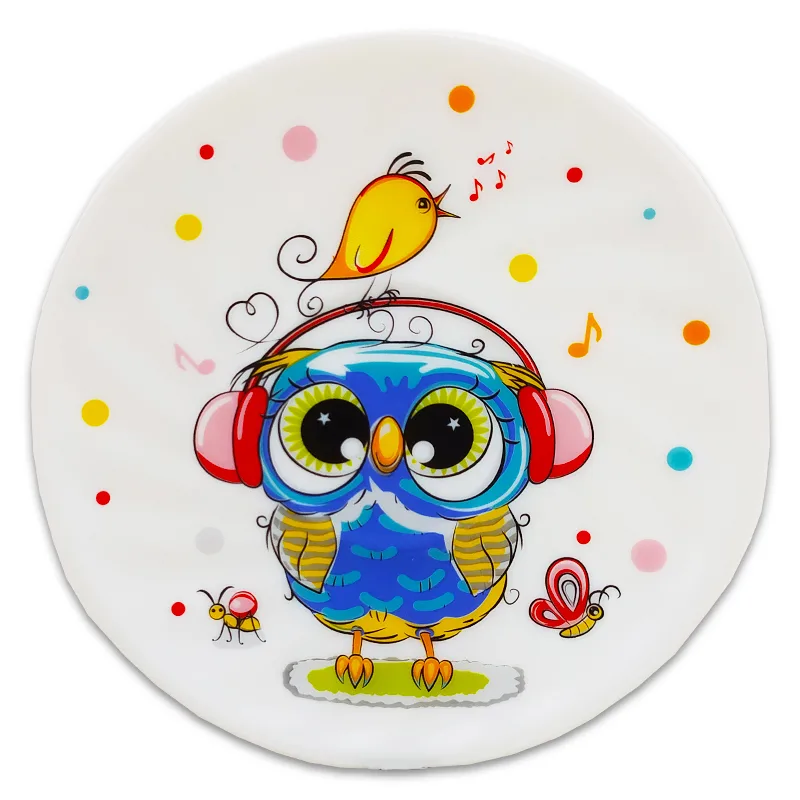 ظروف غذاخوری آرکوپال طرح جغد خالدار  پارس اوپال