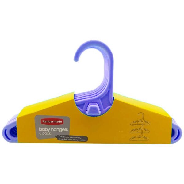 چوب لباسی 6 تایی پلاستیکی  Rahbarmode