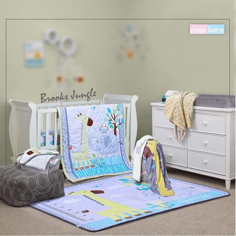 کفپوش اتاق Brooks Jungle زرافه رزبرن RoseBorn