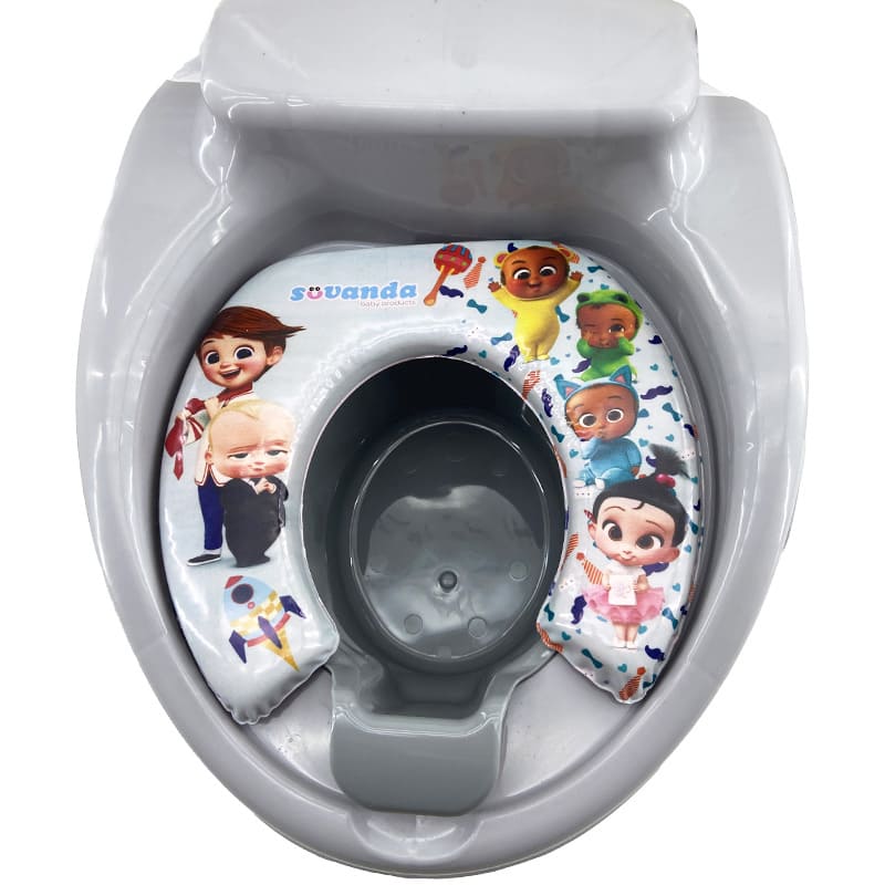 توالت فرنگی قصری سه کاره کودک بچه رئیس Shebli nini