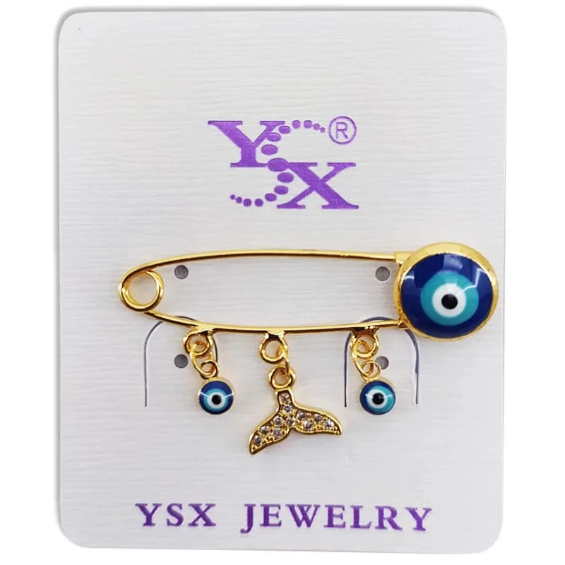 گیره سوزنی سنجاق سینه چشم نظر YSX