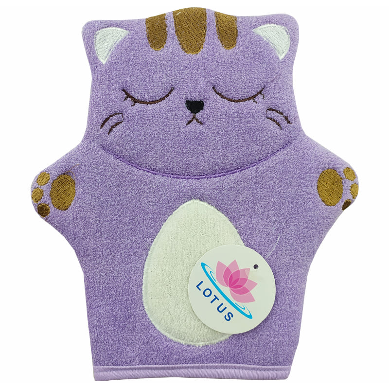 لیف حمام کودک گربه لوتوس Lotus