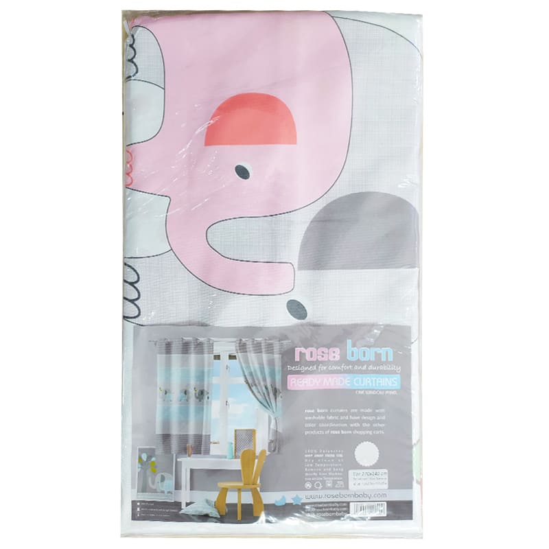 پرده اتاق کودک Love Song گنجشک رزبرن RoseBorn