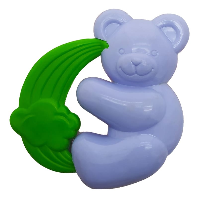 ست جغجغه طرح شیشه شیر کودک سایز متوسط کاکا بی بی