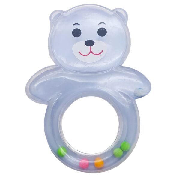 ست جغجغه طرح شیشه شیر کودک سایز متوسط کاکا بی بی