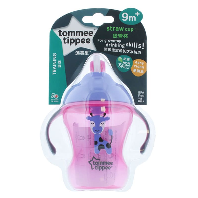 لیوان آبمیوه خوری 230 میل طرح زرافه Tomme tippee