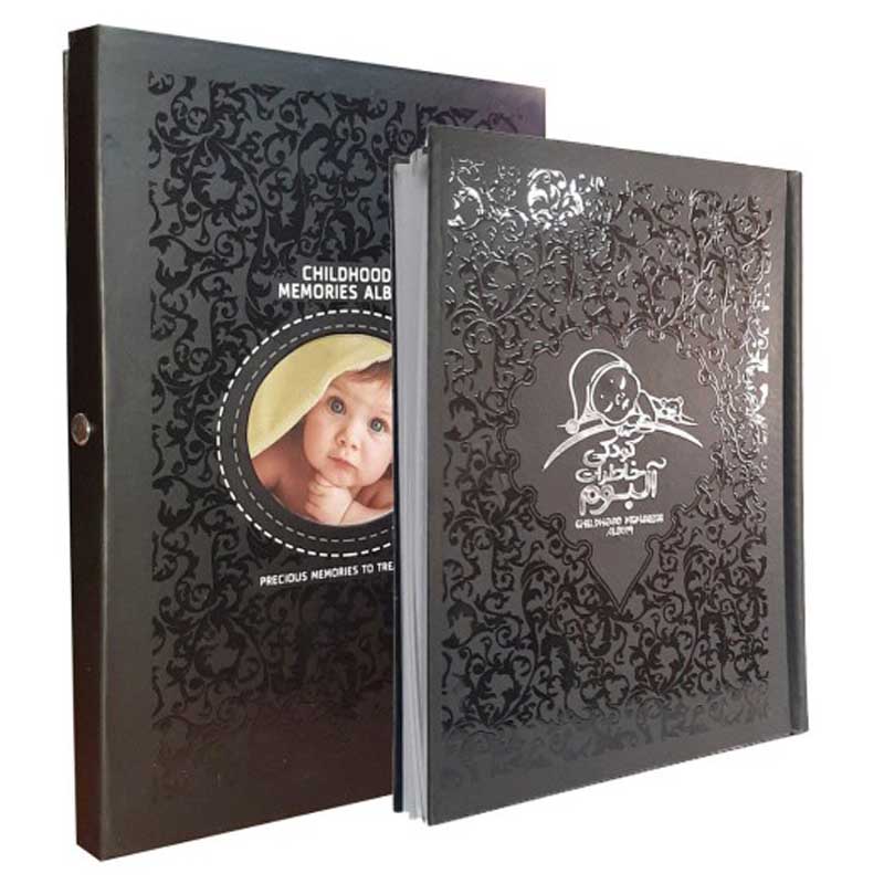 دفتر خاطرات و آلبوم عکس کودک ممیز گرافیک
