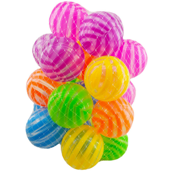 توپ پلاستیکی کوچک بسته 24 عددی Parham Toys