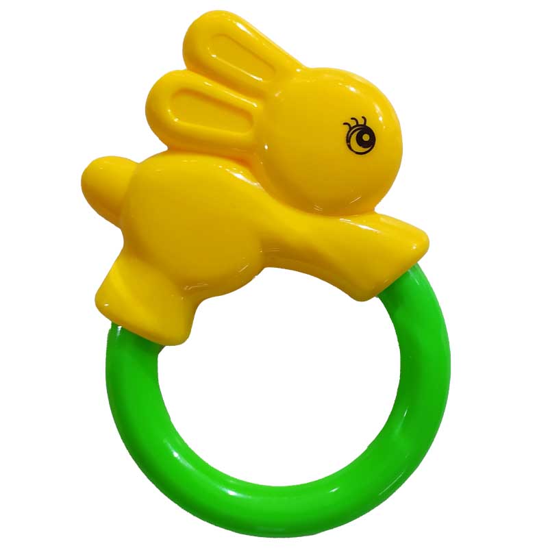 پک جغجغه دندانگیر عروسکی طرح ببر فانتزی