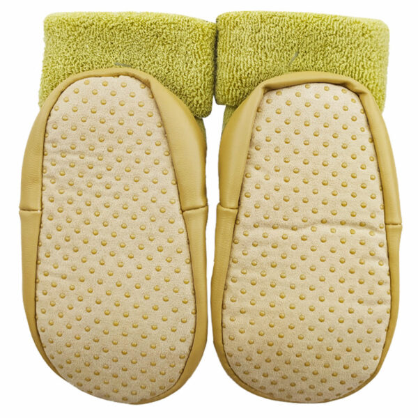 جوراب بچگانه عروسکی طرح سگ زیتونی