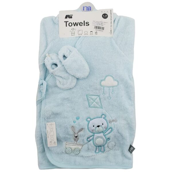 بند پستانک مخمل حوله ای Caramell