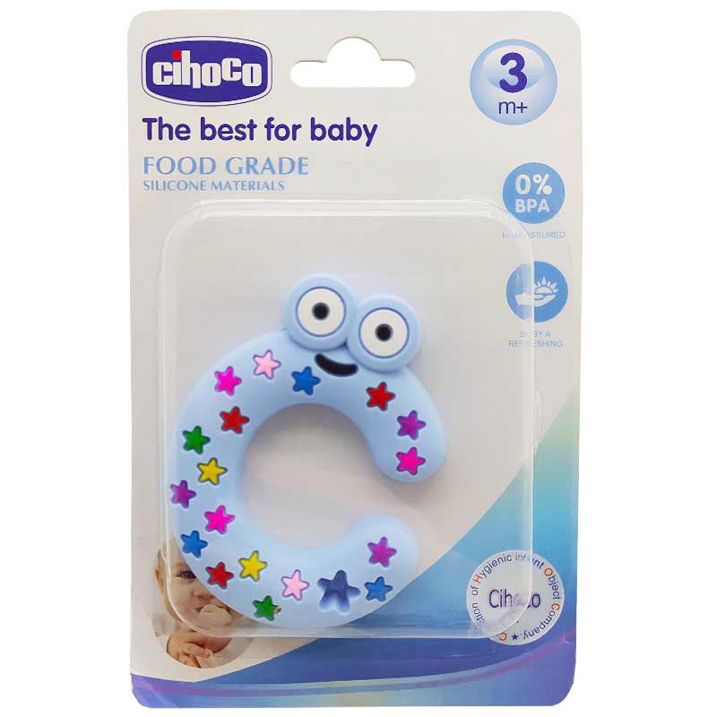 دندان گیر سیلیکونی حرف C انگلیسی چیوکو Cihoco