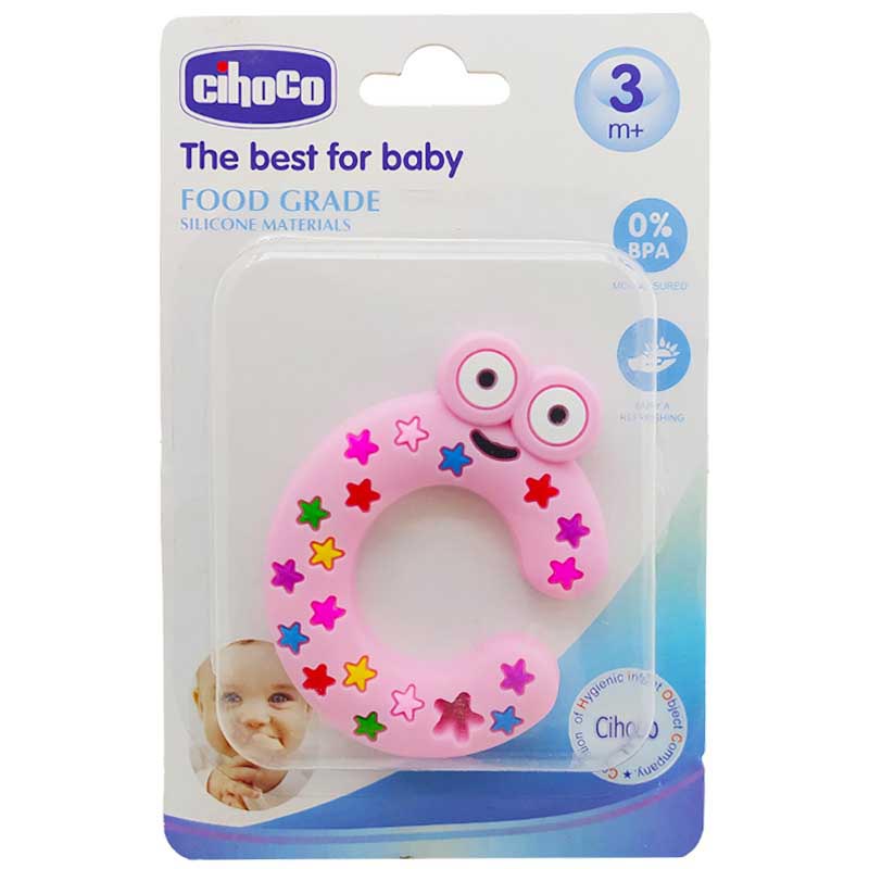 دندان گیر سیلیکونی حرف A انگلیسی چیوکو Cihoco