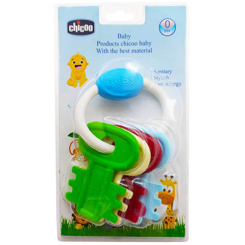 دندان گیر کودک طرح دسته کلید Chicoo Baby