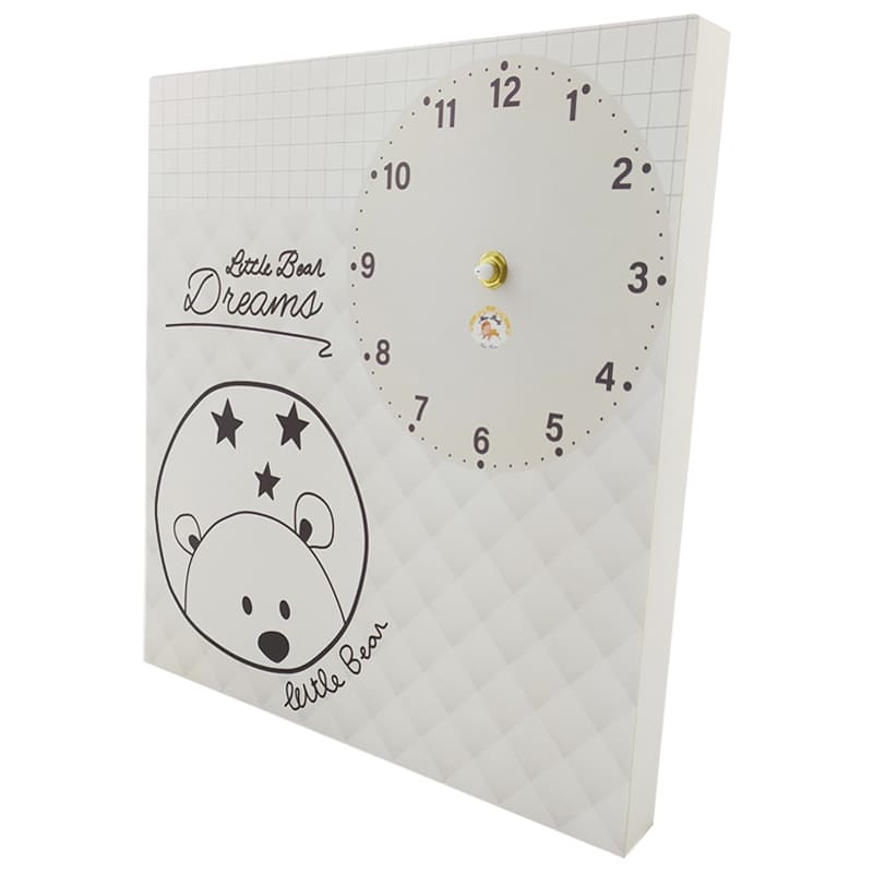 ساعت دیواری اتاق کودک طرح رویای خرس کوچولو