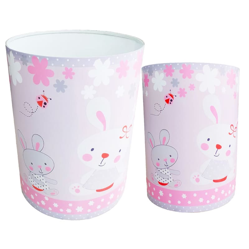 سبد لباس کودک طرح خرگوش کوچولو سایز بزرگ