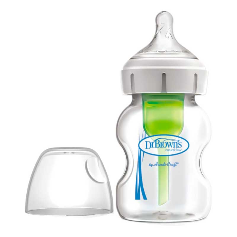 شیشه شیر پیرکس 150 میلی لیتر Wide Neck دکتر براون Dr .Brown’s