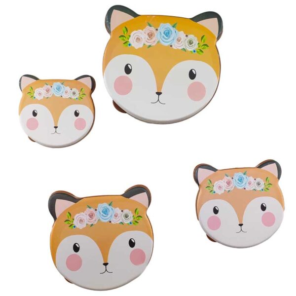 ظرف غذای کودک چهار تکه طرح روباه چیکو Chicoo Baby