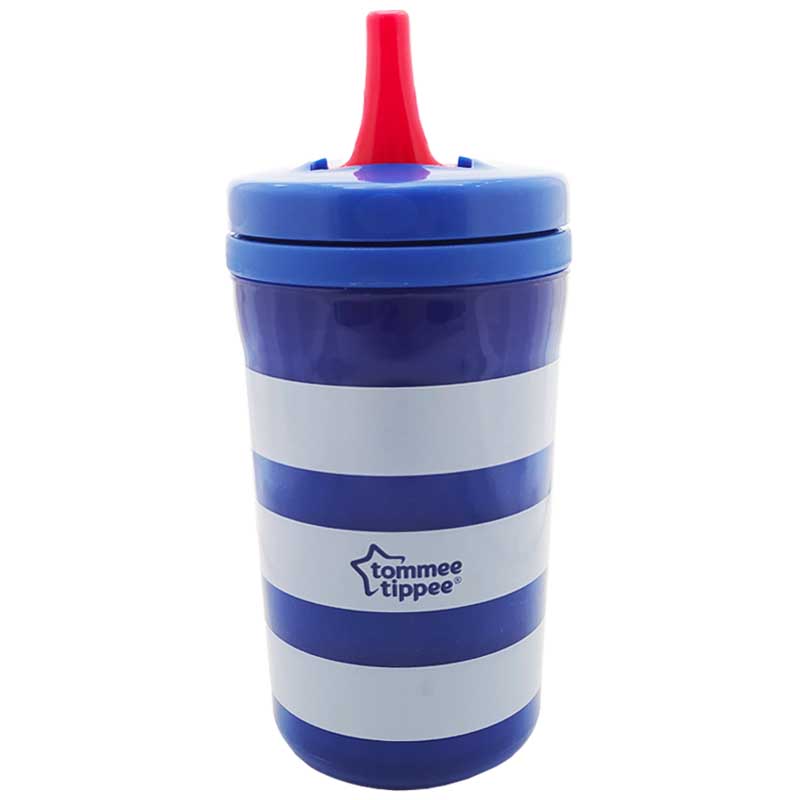 لیوان آبمیوه خوری طرح راه راه 300 میل Tommee tippee