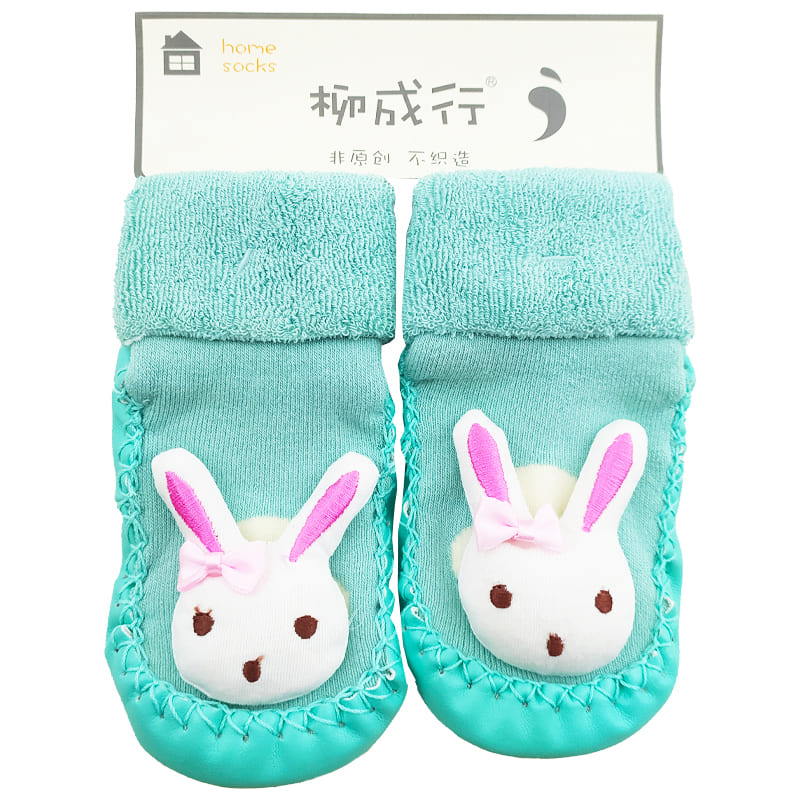 جوراب بچگانه خرگوش پاپیونی 6-12 ماه