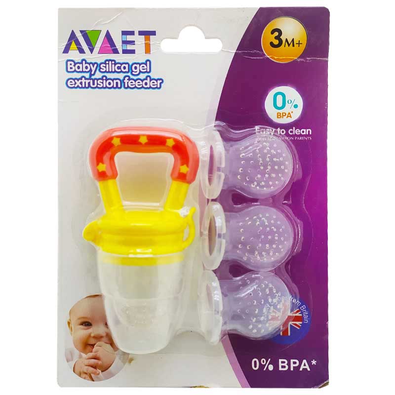 پک پستانک میوه خوری 3+ ماه اویت Avaet