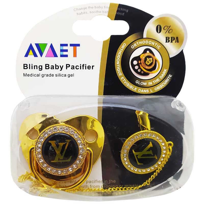 پستانک ارتودنسی زنجیر دار نگیندار اویت AVAET