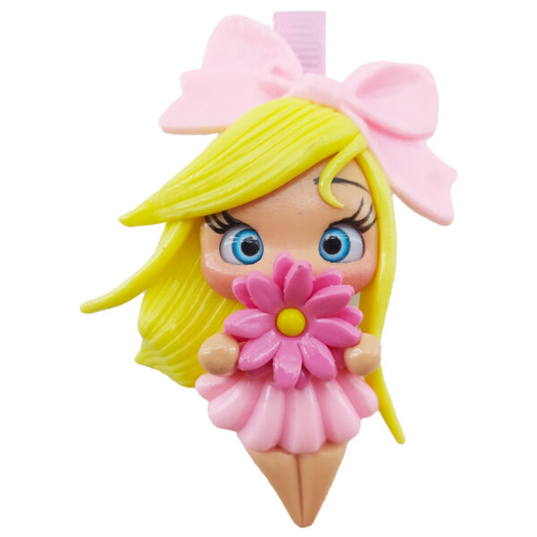 ست گیره و هدبند دخترانه سه تایی عروسکی